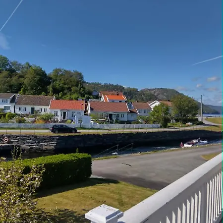 House By The Canal In Holiday home Spangereid